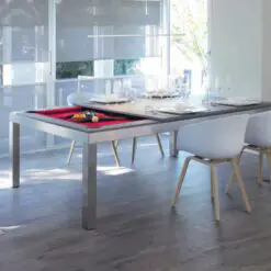 Convertible Dining Pool Table – Pool Table+Pool Accessory – Convertible Pool Table