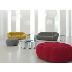 Hetero-morphosis Modular sofa – One Piece Only Sofa Set – Uniform Structure Metal Frame/Resilient Sponge/Honeycomb Wool Mesh-Like Elastic Fabric