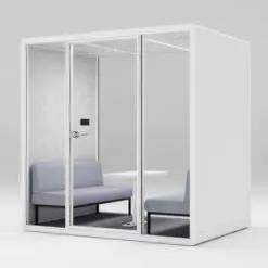 Coy Collection Acoustic soundproof colored interior Pod – Suitable For 4 People – POD ONLY