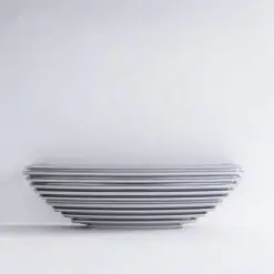 Office Metal Stainless Steel Reception Desk – ONLY RECEPTION DESK – Stainless Steel, Metal Structure