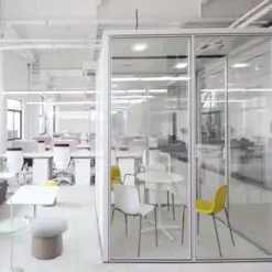 Remote Pod Collection Office Cubicle Room Divider Acoustic Pod – Work from Home/Office Pod – Pod Only