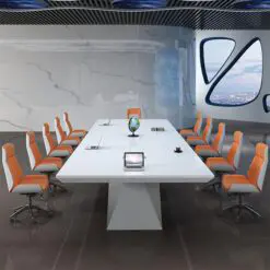 Buccoi-Le Lux Conference Table Set – Table Only