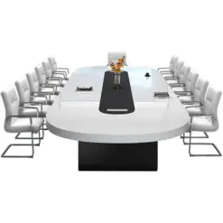 Oval Buccoi-Le Lux Conference Tables – Table Only