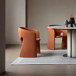 Comfy Velvet Lounge Seaters – 5 chairs per set – Velvet Fabric/Top Cushion Smooth Velvet Fabric/Wood Frame