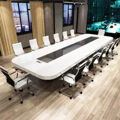 Round Edge Conference Table – Table Only