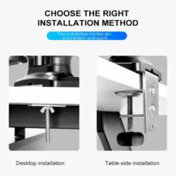 Gas Spring Dual Monitor Arm