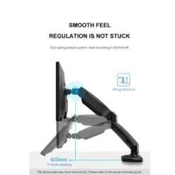Gas Spring Dual Monitor Arm