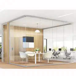 Aluminum glass office wall partition