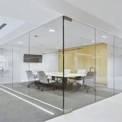 Aluminum glass office wall partition