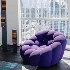 HETERO-MORPHOSIS SINGLE SOFA – 6 PIECES per Set – Uniform Structure Metal Frame/Resilient Sponge/Honeycomb Wool Mesh-Like Elastic Fabric