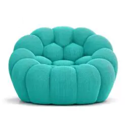 HETERO-MORPHOSIS SINGLE SOFA – 6 PIECES per Set – Uniform Structure Metal Frame/Resilient Sponge/Honeycomb Wool Mesh-Like Elastic Fabric