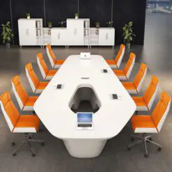 Stiletto square shape conference desk – Table Only