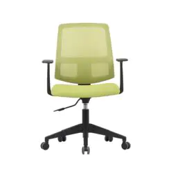 Low Back Swivel Office Chair – Adjustable Height – High Elasticity Mesh/Aluminum Base