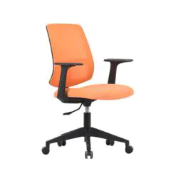 Low Back Swivel Office Chair – Adjustable Height – High Elasticity Mesh/Aluminum Base