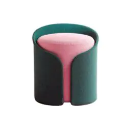 Wrap style ottoman  – 10 Pieces Of Ottoman Only – Woven Smooth Velvet Fabric/Soft Velvet Fabric/Wood Frame