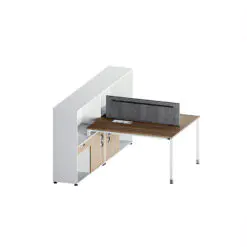 Workstation Desk With Divider – Workstation For 4 People – Workstation+Screen Dividers