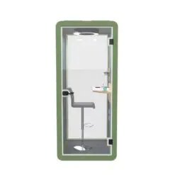 Verge Collection Soundproof Office Phone Booth – Telephone Booth Type – Pod Only