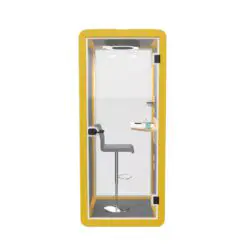 Verge Collection Soundproof Office Phone Booth – Telephone Booth Type – Pod Only