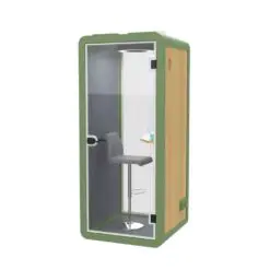 Verge Collection Soundproof Office Phone Booth – Telephone Booth Type – Pod Only