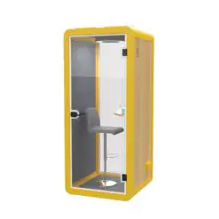 Verge Collection Soundproof Office Phone Booth – Telephone Booth Type – Pod Only