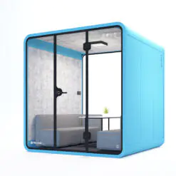 Coy Collection Soundproof Aluminum Alloy Material Office Pod – Modern Designed Pod – POD ONLY