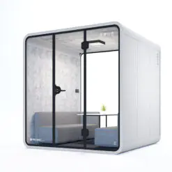Coy Collection Soundproof Aluminum Alloy Material Office Pod – Modern Designed Pod – POD ONLY