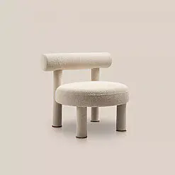 Luxury Soft Japan Inspired Lounge Chair – 5 chairs per set – Woven Fabric/Top Cushion Fabric/Wood Frame